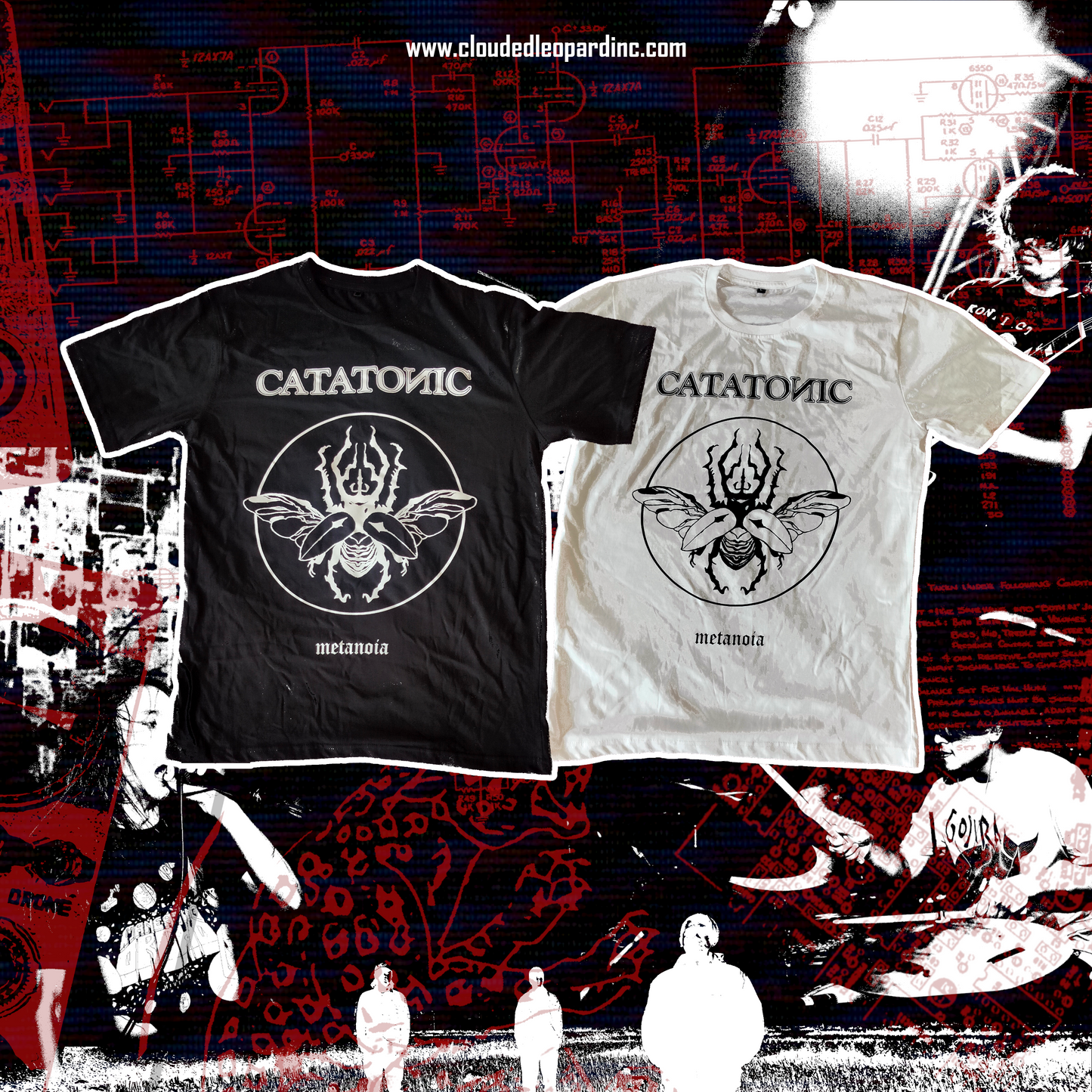 Catatonic Metanoia EP Cover T-shirt